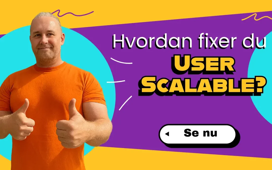[user-scalable=“no”] Sådan får du korrekt viewport meta-tag i Divi