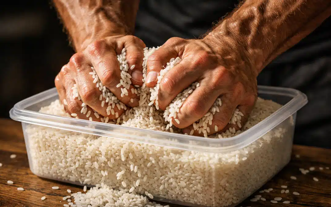 Hvorfor jeg træner mine underarme i en spand ris (Grip Transformation)