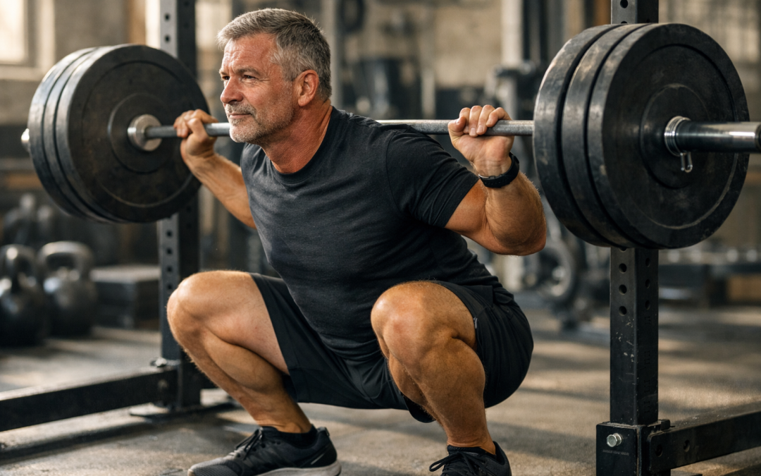 Sådan kom jeg tilbage til dyb squat trods knæproblemer som ældre træning