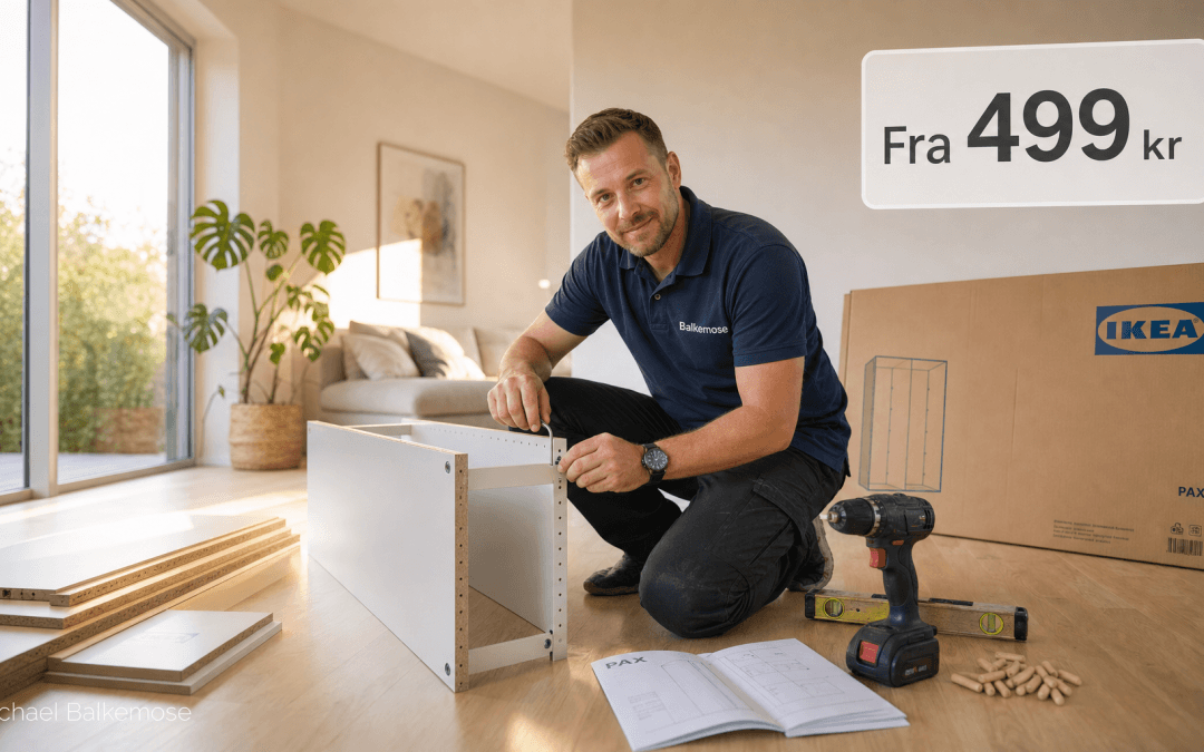 IKEA montering priser – hvad koster det egentlig at få samlet dine møbler?