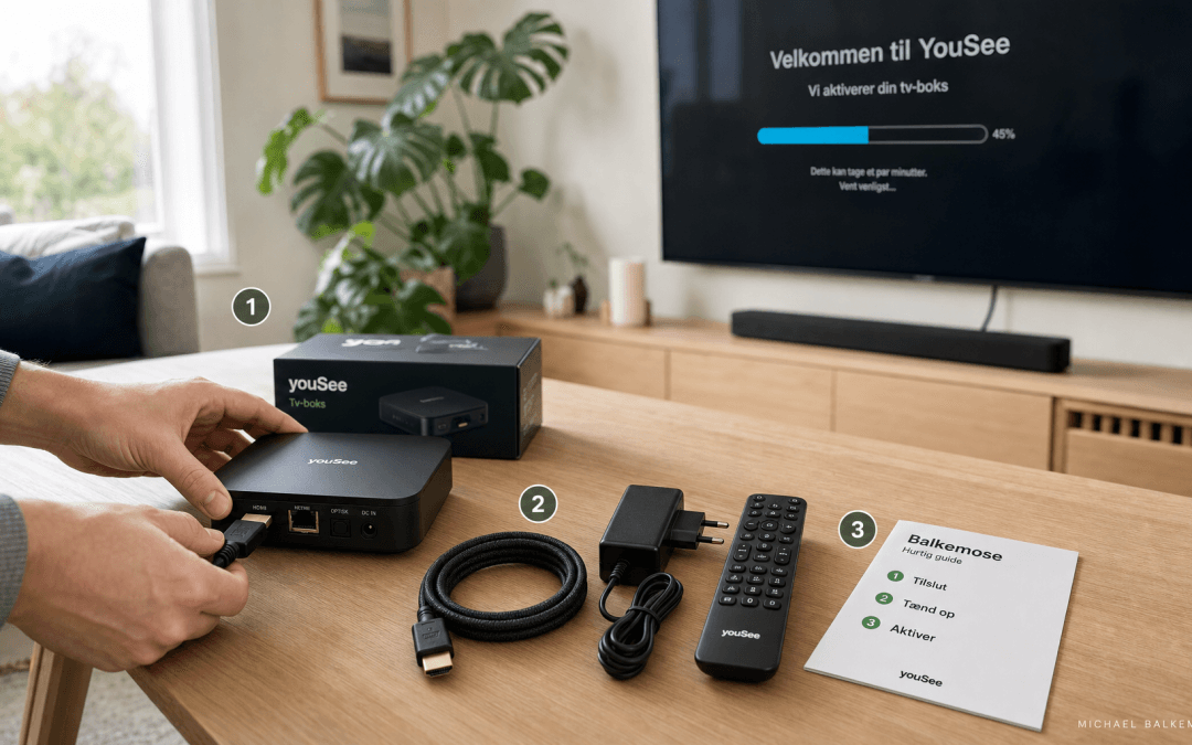 YouSee TV boks opsætning – Trin-for-trin guide til det virker første gang