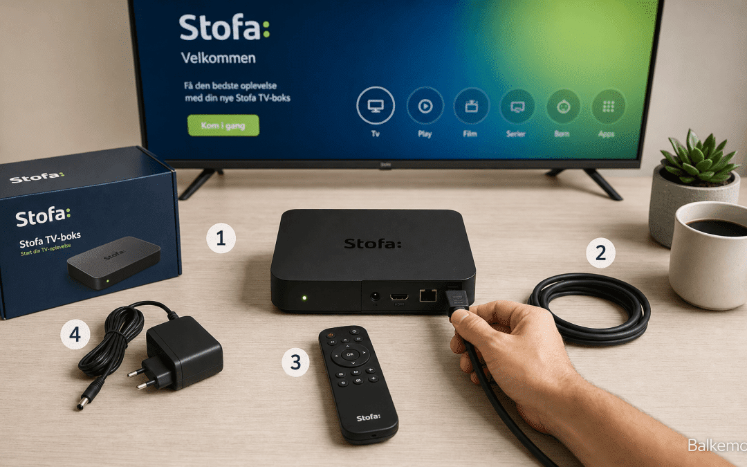 Stofa TV boks opsætning – Trin-for-trin guide til korrekt tilslutning